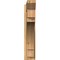 Ekena Millwork Merced Slat Rough Sawn Outlooker, Western Red Cedar, 6"W x 30"D x 30"H OUT06X30X30MRC06RWR - alternate 2